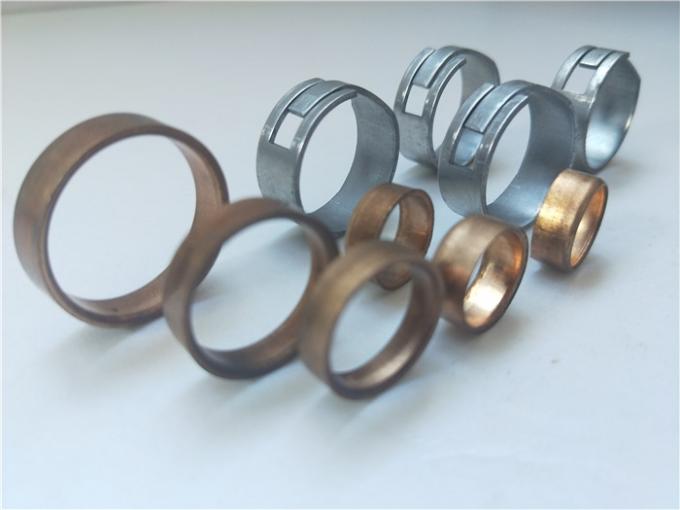 Unterschiedliches Größen-Metall, das Ringe, progressives Blech-Kupfer-Material stempelt 0