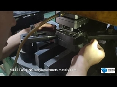 Dünnes Präzisions-Sicherungsband aus Argentum/Kupfer mit progressiver Prägung mit einer Kavität